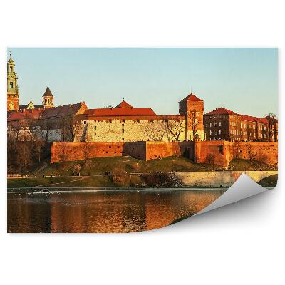 Fototapeta na zeď Sukiennice Marienkirche Krakov noc