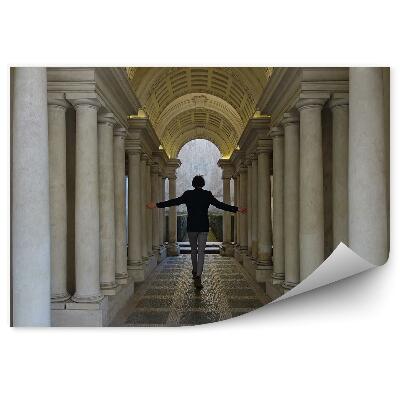 Fototapeta Sloupy člověk architektura barokní Řím