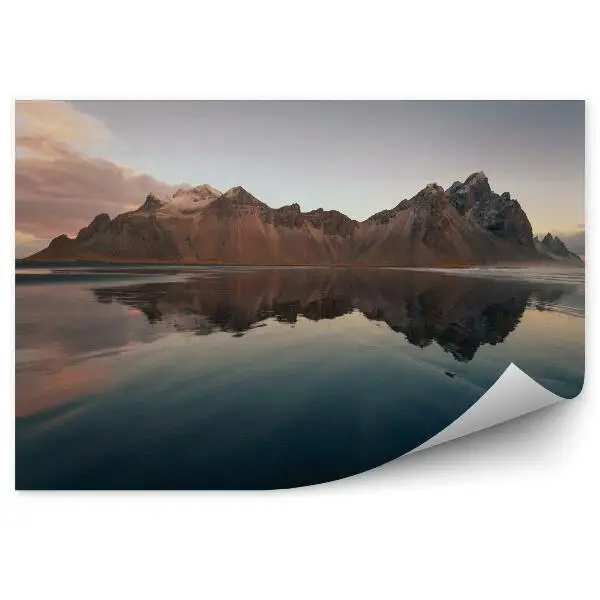 Samolepící fototapeta Horské jezero island