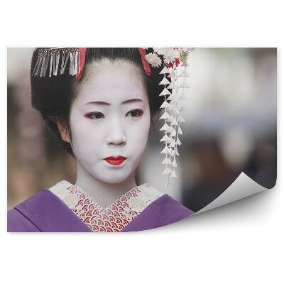 Fototapeta na zeď Japonsko ženské gejši oblečení kimono make-up