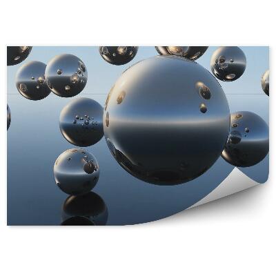 Fototapeta na zeď Stříbrné kuličky