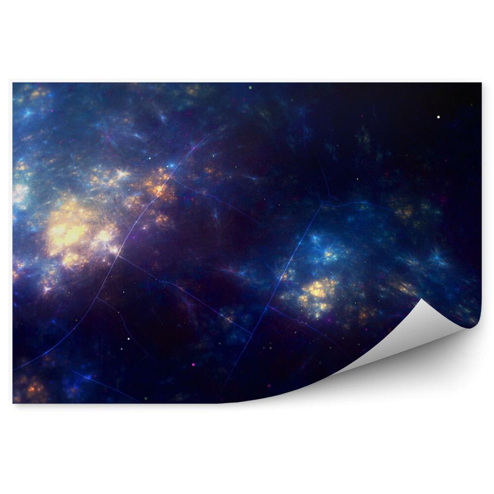 Fototapeta na zeď Barevná galaxie hvězdné barvy abstraktní