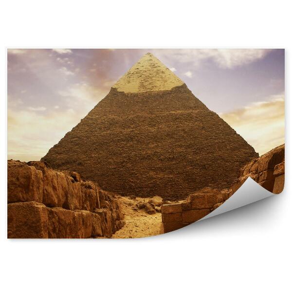 Fototapeta na zeď Egypt pyramidy kameny perspektiva