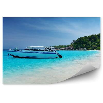 Fototapeta Pláž léto turisté příroda voda