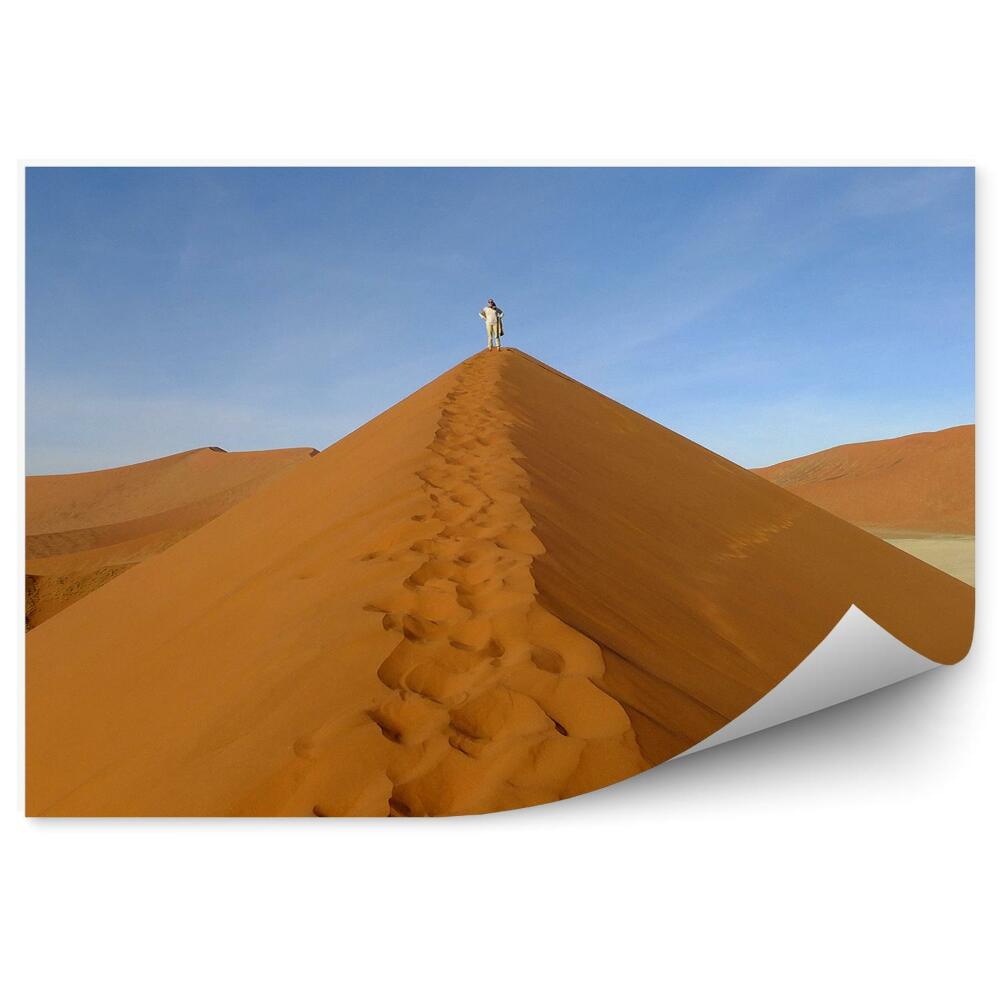 Samolepící fototapeta Písečné duny poušť Afrika