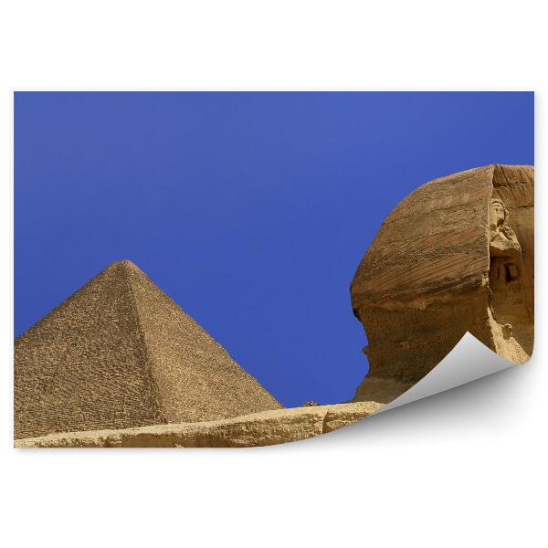 Fototapeta na zeď Sfinga Egypt velká pyramida