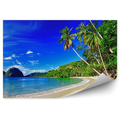 Fototapeta Panoramatická krásná pláž Palawan