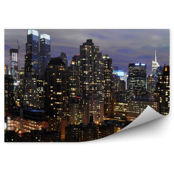 Tapeta Manhattan mrakodrapy New York pohled