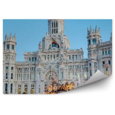 Fototapeta na zeď Fontána Cibeles Madrid Španělsko budova
