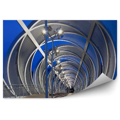 Fototapeta na zeď Tunelová alejová lampa