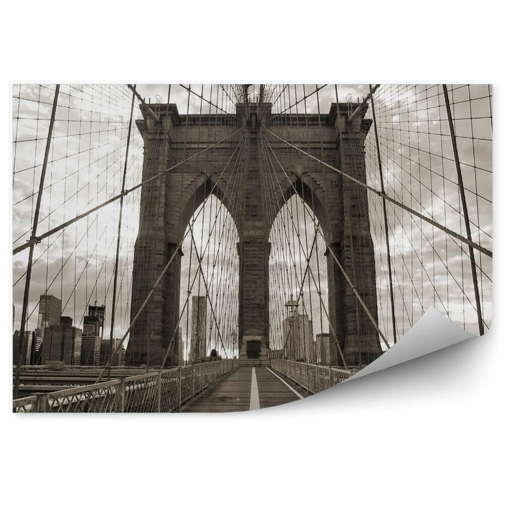 Samolepící fototapeta Brooklynský most v New Yorku