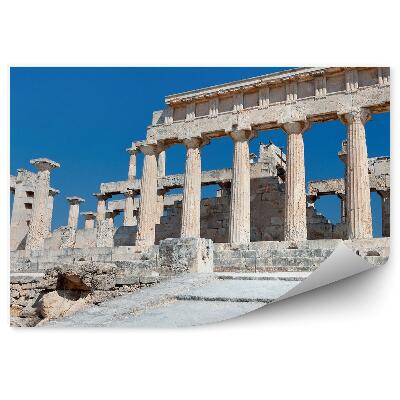 Samolepící fototapeta Antická architektura sloupy zříceniny