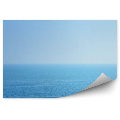 Samolepící fototapeta Pohled na modrou oblohu moře