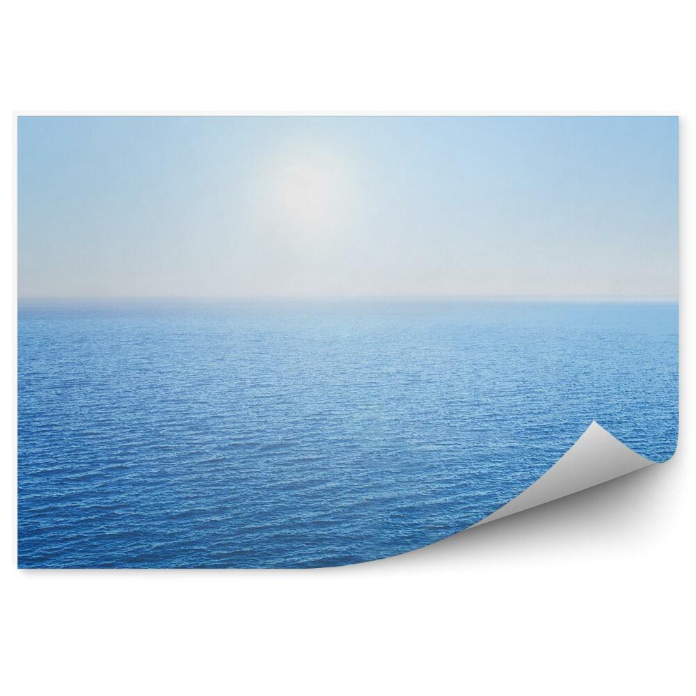 Fototapeta Modrá mořská obloha