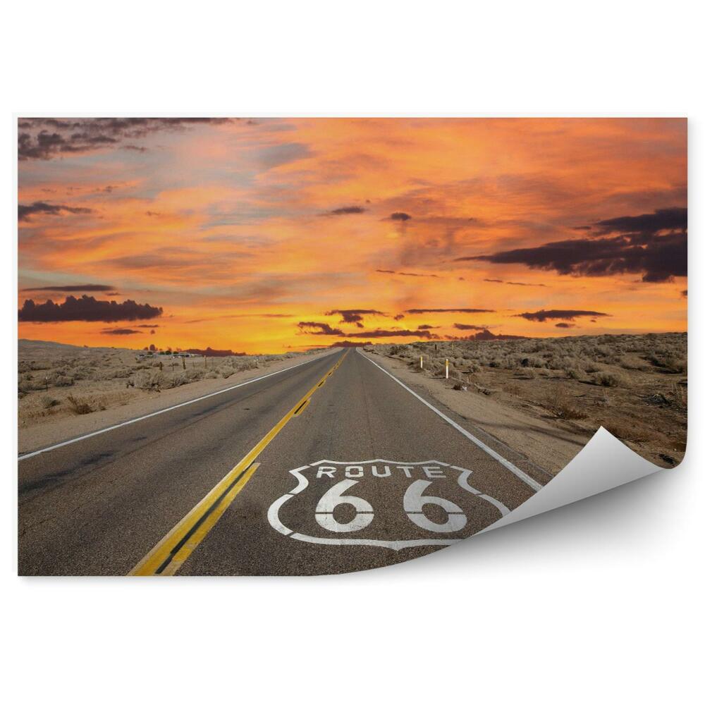 Samolepící fototapeta Route 66