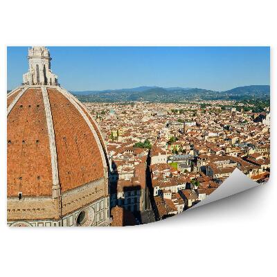 Tapeta na zeď Katedrála Santa Maria del Fiore budovy Michelangelovo náměstí Florencie