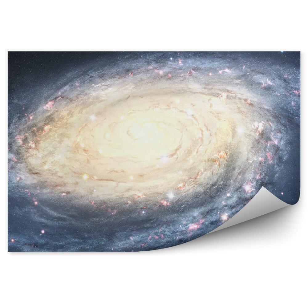 Fototapeta na zeď Spirální galaxie hvězdy vesmír raketa hvězdy