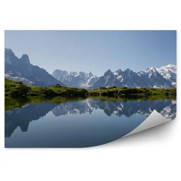 Fototapeta Alpy jezero hora