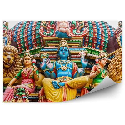 Tapeta Pohled z ptačí perspektivy Singapur