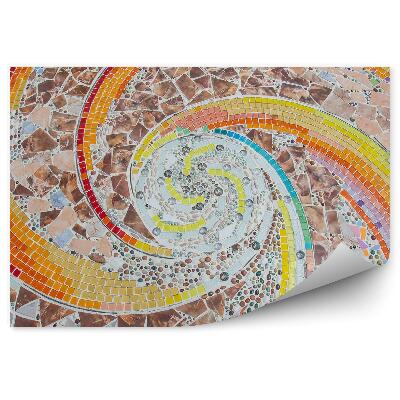 Fototapeta Fraktální spirálová mozaika