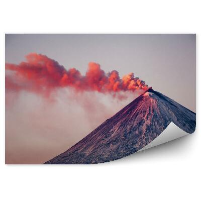 Fototapeta Aktivní sopka