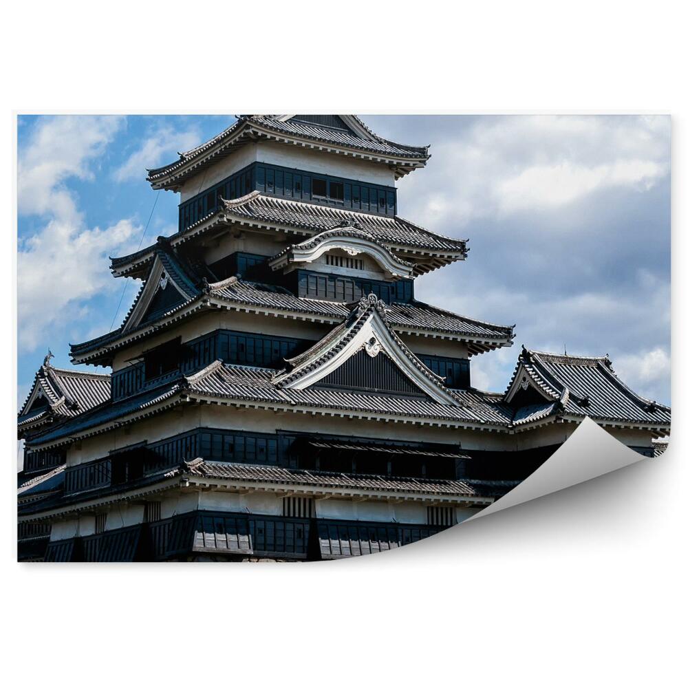 Fototapeta na zeď Matsumoto hrad Japonsko asijská architektura