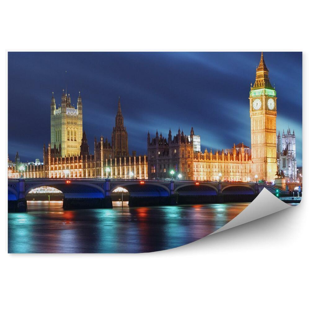 Samolepící fototapeta Spojené království Westminsterský palác Temže