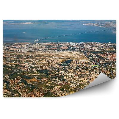 Fototapeta na zeď Budovy kopec oceánský parník Lisabon