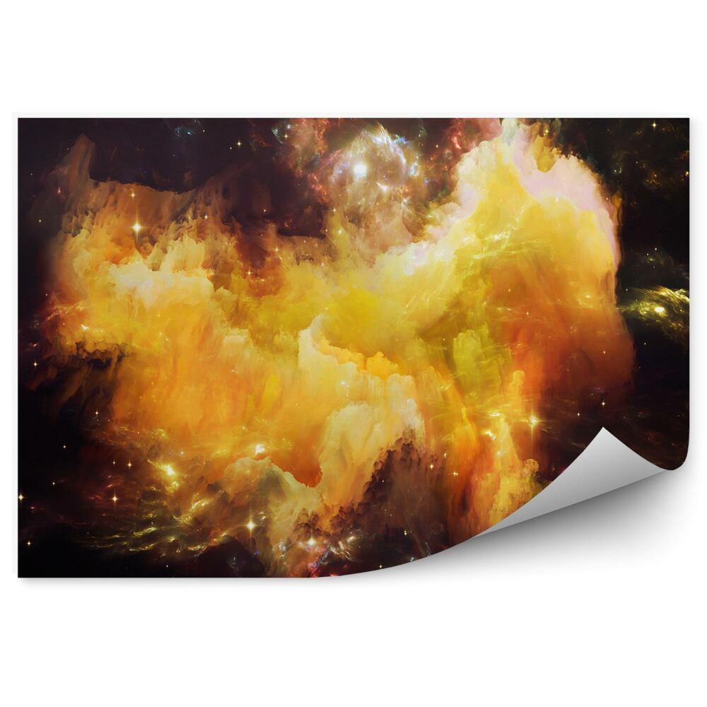 Fototapeta na zeď Mlhovina hvězda prach světelné pozadí
