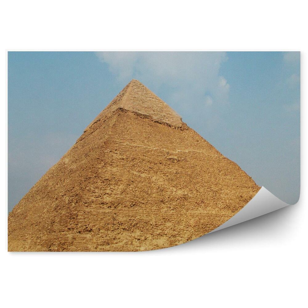 Samolepící fototapeta Egypt pyramida lidé