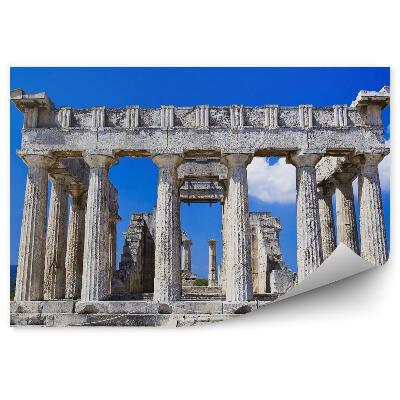 Fototapeta Zřícenina chrámu na ostrově Aegina