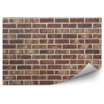 Samolepící fototapeta Tmavé cihlové zdivo
