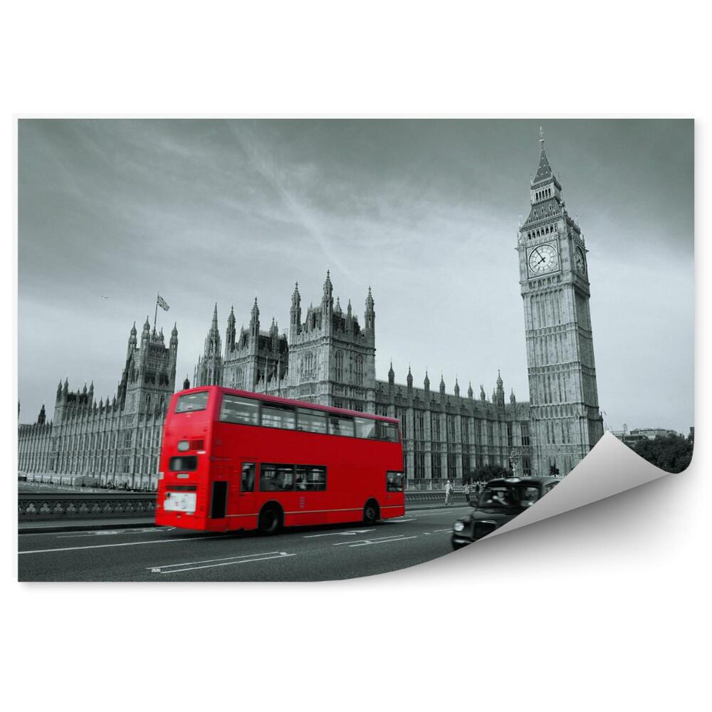 Samolepící fototapeta Londýnský autobus