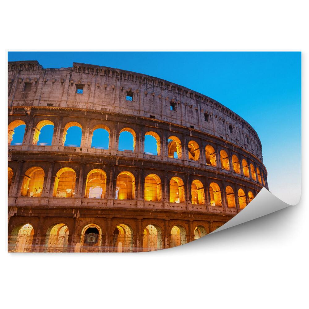 Fototapeta na zeď Pohyb světla město Koloseum budova