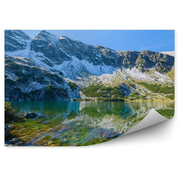 Samolepící fototapeta Gąsienicové jezero údolí Tatry