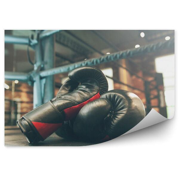 Samolepící fototapeta Pánské boxerské rukavice ring