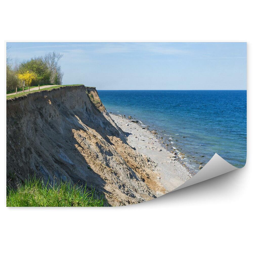 Fototapeta Cliff pobřeží Baltského moře na jaře