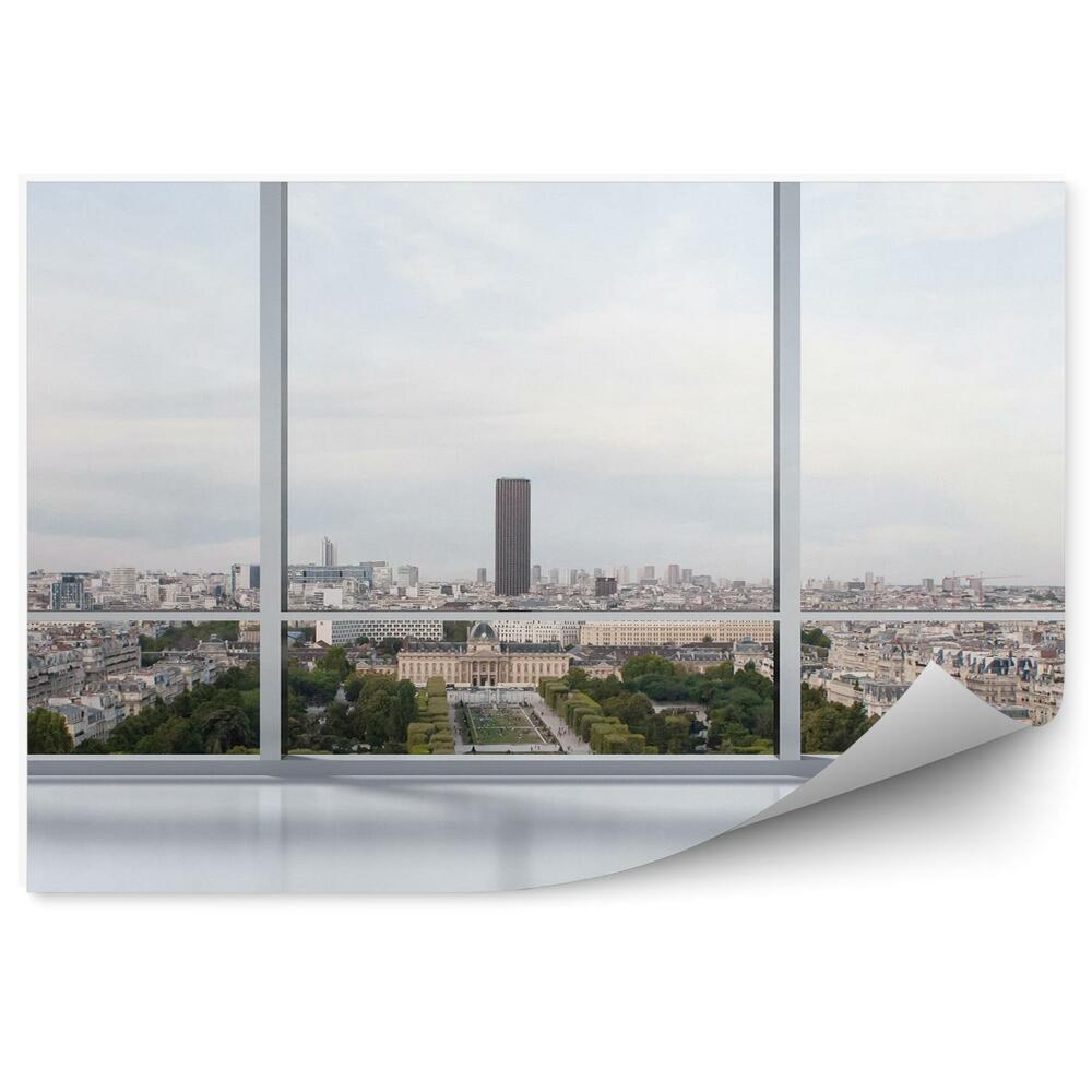 Fototapeta Okno s výhledem na panorama města