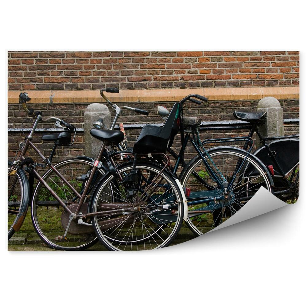 Fototapeta Jízdní kola na ulici Amsterdam
