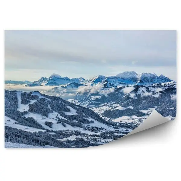 Fototapeta Zimní horská krajina