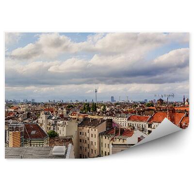 Samolepící fototapeta Panorama Berlín město obloha budovy obloha mraky