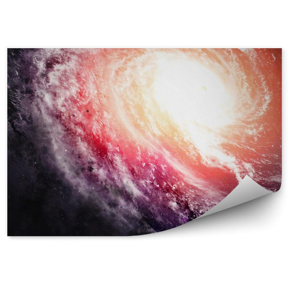 Fototapeta na zeď Spirální galaxie fraktální body