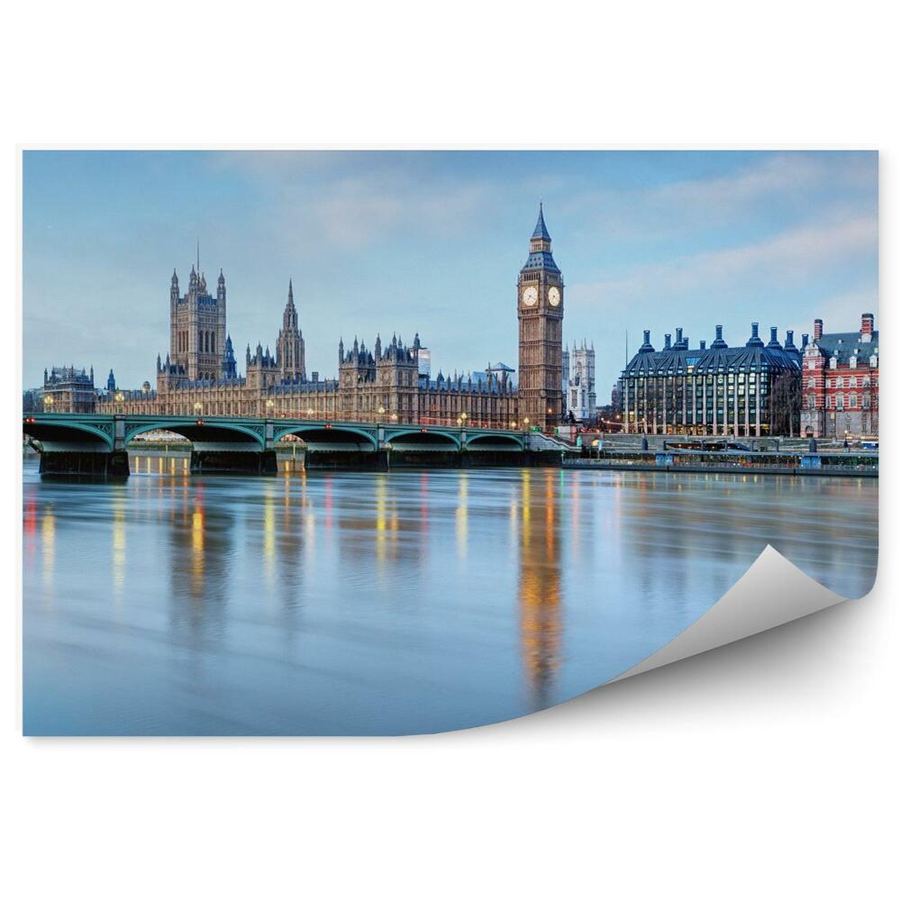 Fototapeta na zeď Londýnský Big Ben a parlament Anglie Spojené království