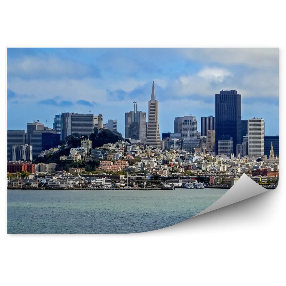 Fototapeta na zeď Budovy obloha mraky moře San Francisco