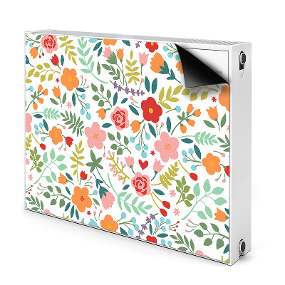 Dekorativní magnet na radiátor Obrázek květin