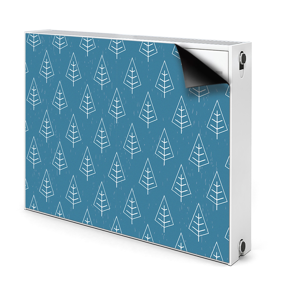 Dekorativní magnet na radiátor Modrý les