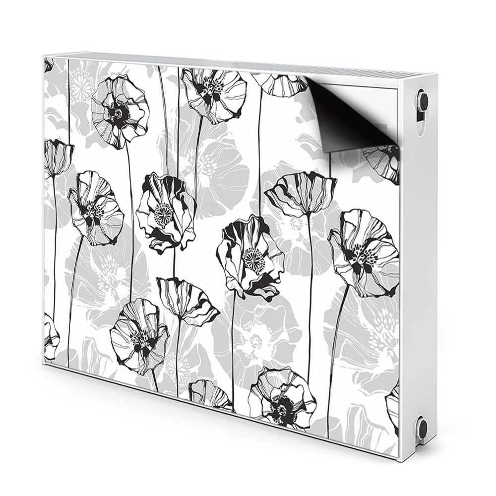 Magnetický kryt na radiátor Glamour květiny
