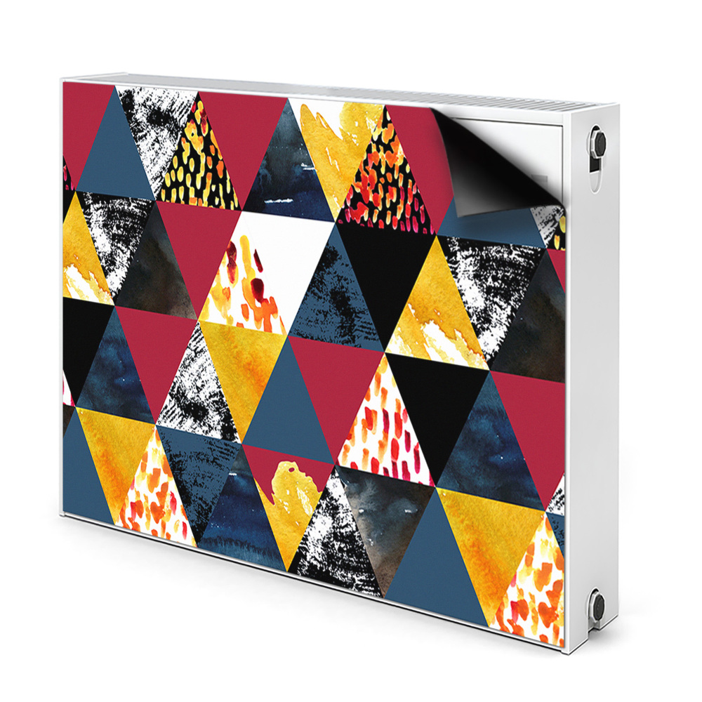 Magnet na radiátor Trojúhelníková mozaika