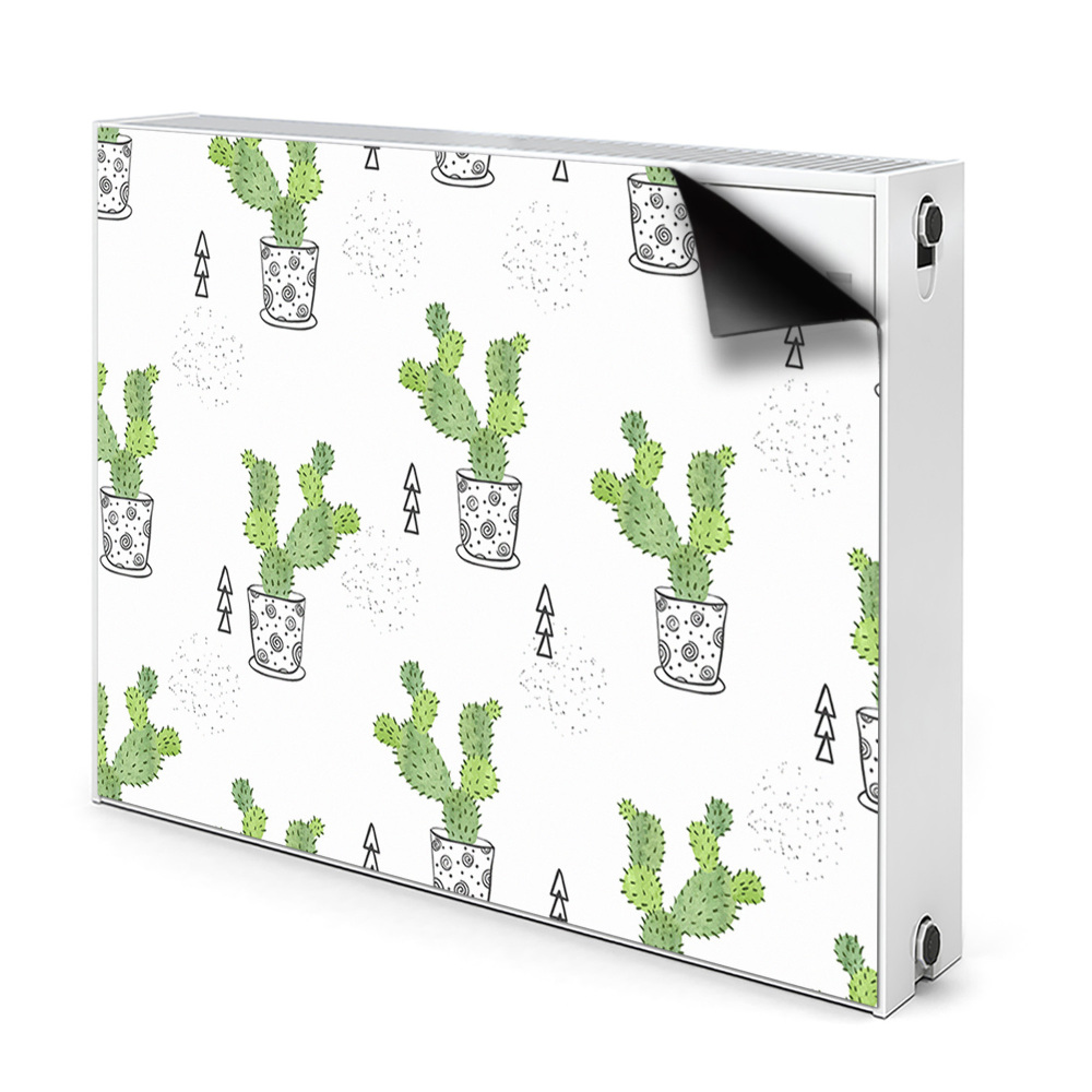 Magnet na radiátor Zelené kaktusy