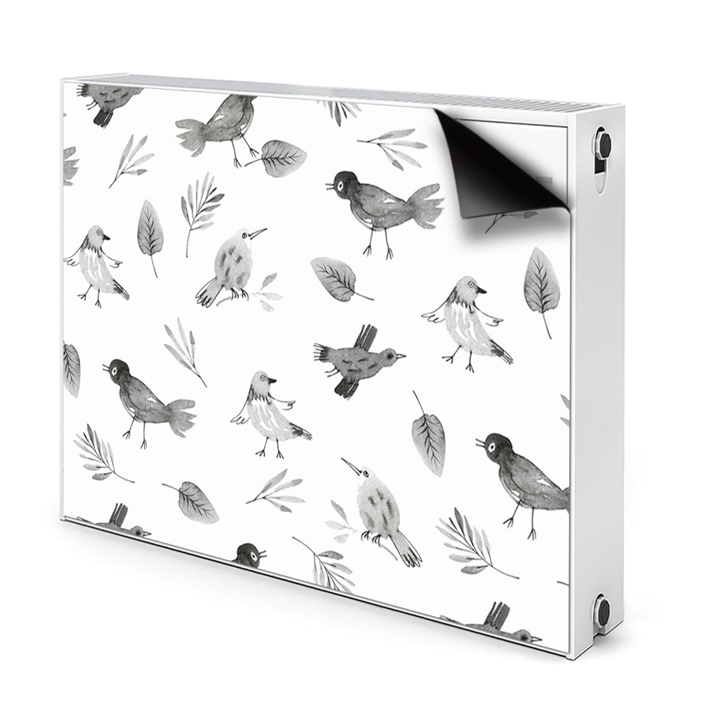 Dekorativní magnet na radiátor Kreslení ptáci